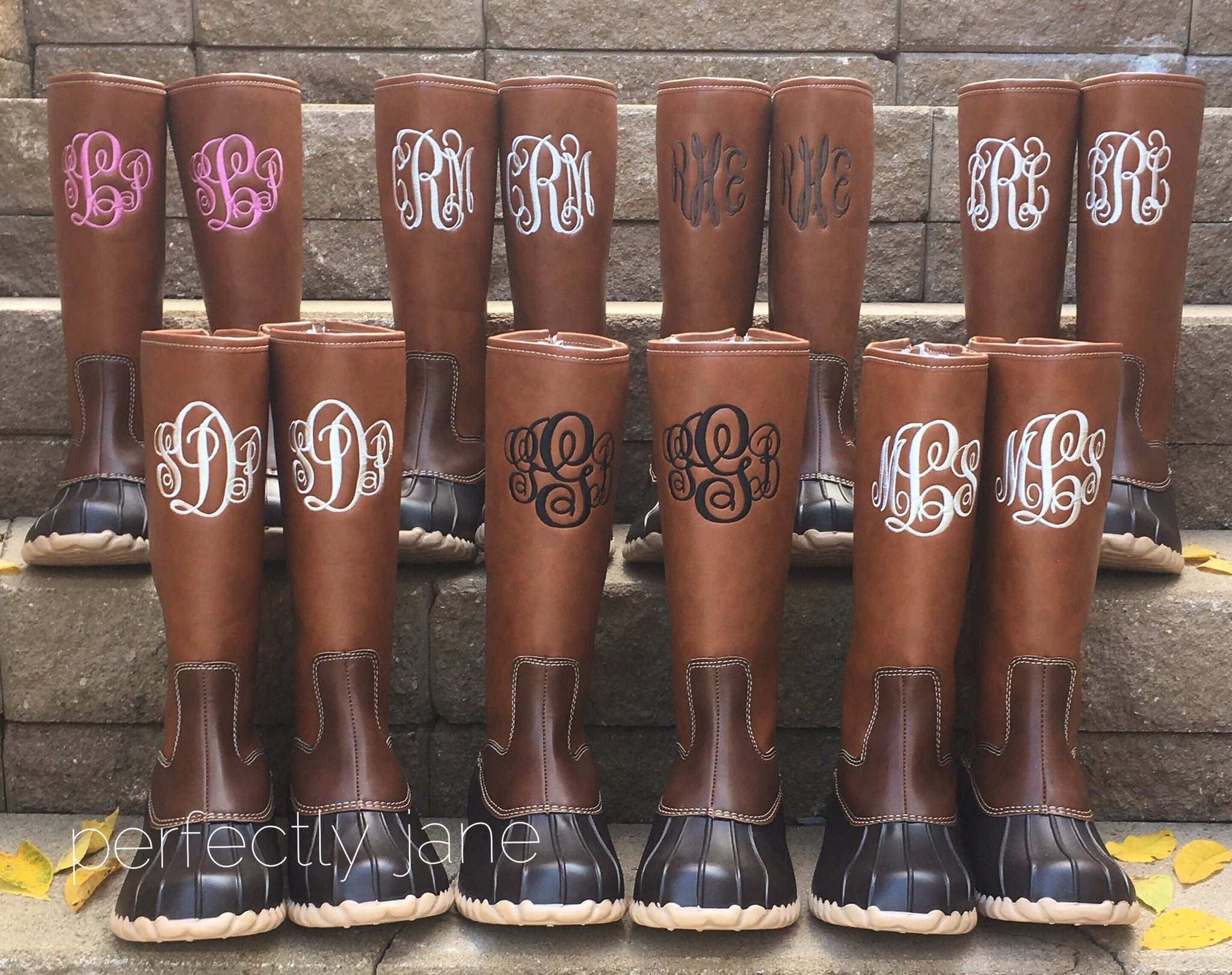 tall chloe duck boots