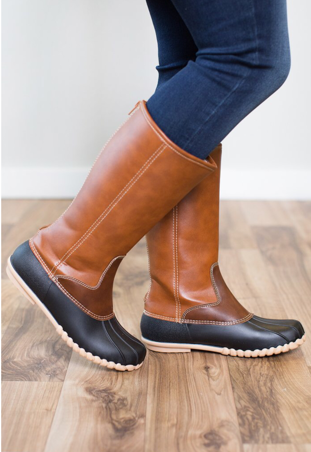 chloe duck boots tall