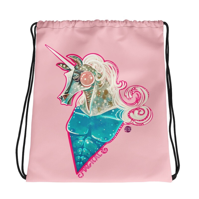 Magical by Spencer P. Meyers: Drawstring Bag
