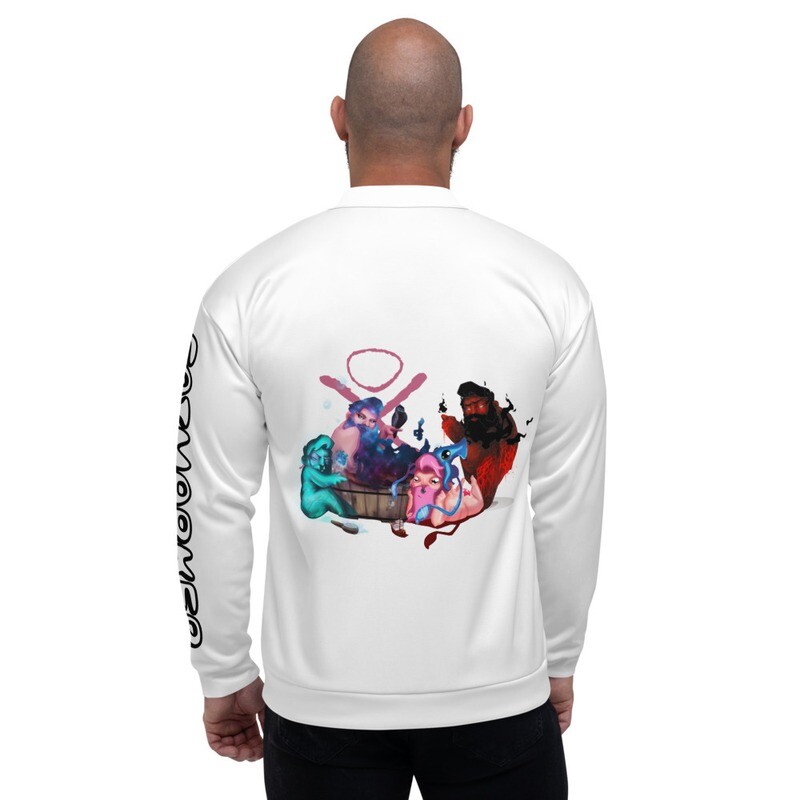 Muse RE Team Bomber Jacket (White) Muse RE Team Bomber Jacket (White)