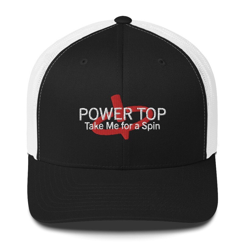 Power Top Snapback Trucker Cap