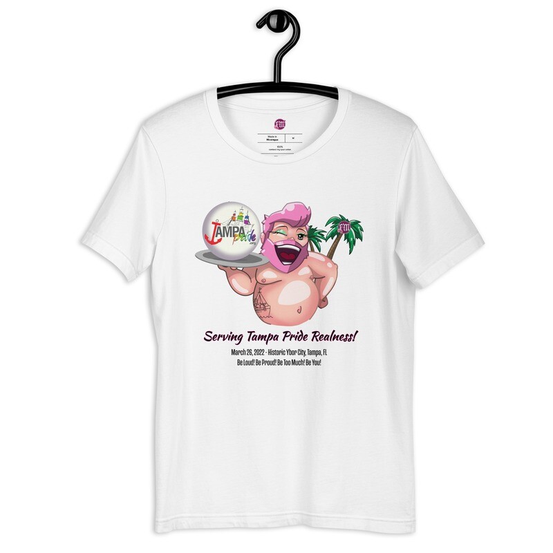 2022 FatMarker for Tampa Pride - Official Design Unisex T-Shirt 2022 FatMarker for Tampa Pride - Official Design Unisex T-Shirt