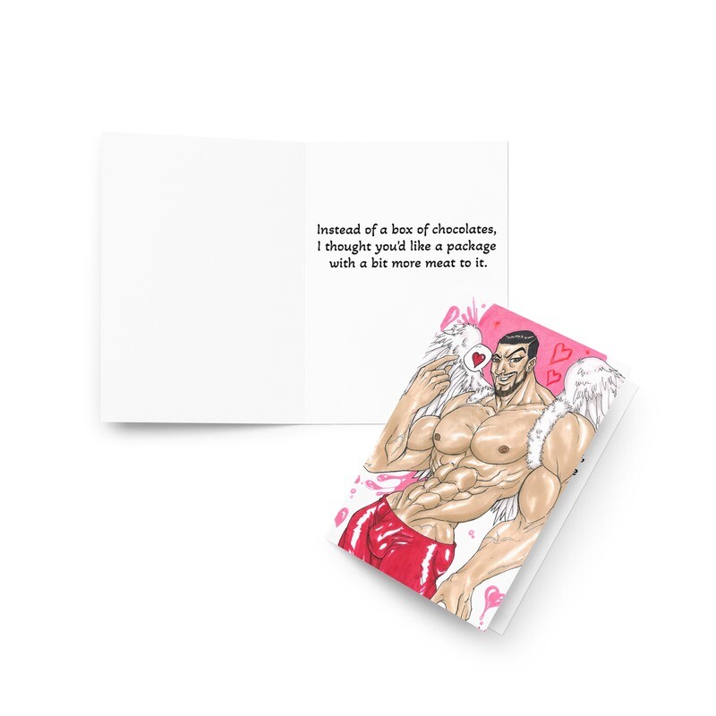 Romantic Greeting Card: Valentine Design by Juan Antonio Fontanez