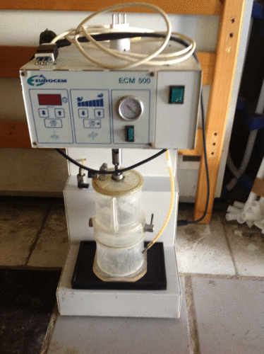 Miscelatore sotto vuoto EUROCEM ECM 500