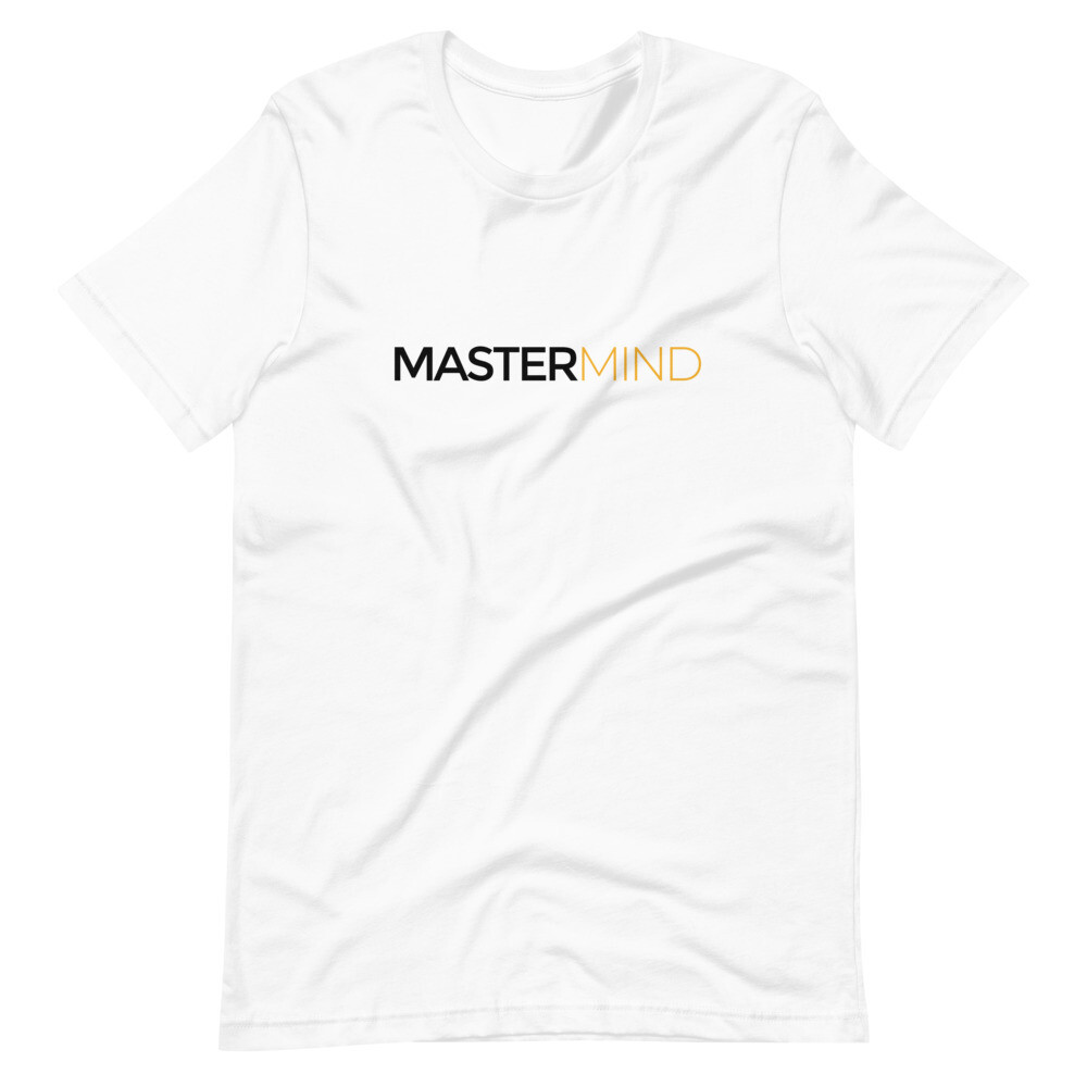 Mastermind Unisex Tee (White)