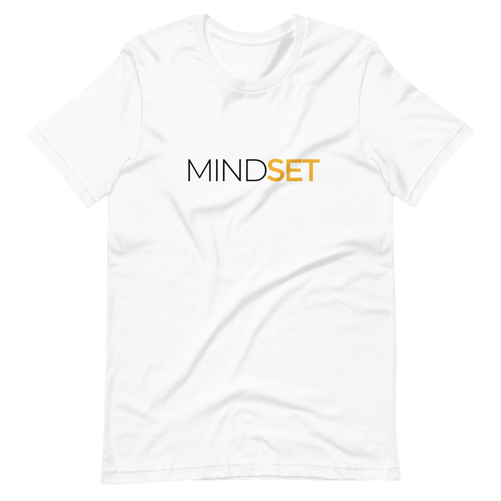 Mindset Unisex Tee (white)
