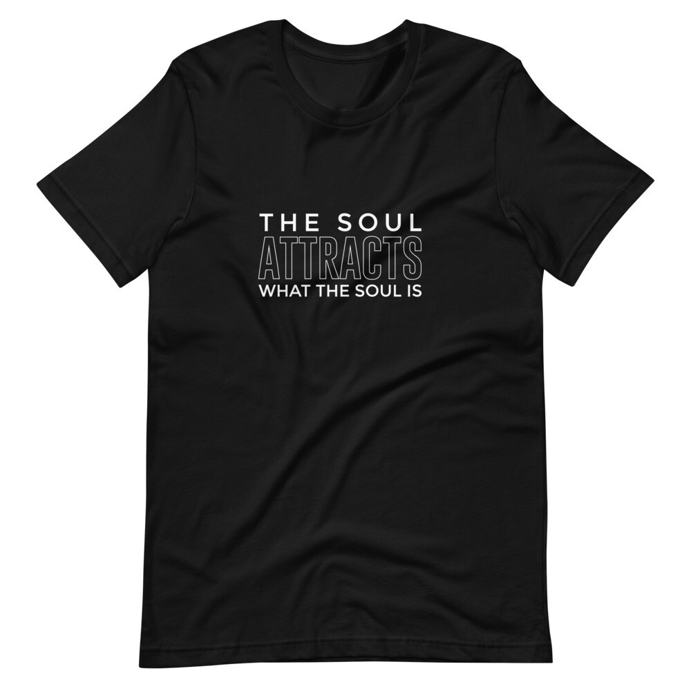 The Soul Attracts What The Soul Is Short-Sleeve Unisex T-Shirt