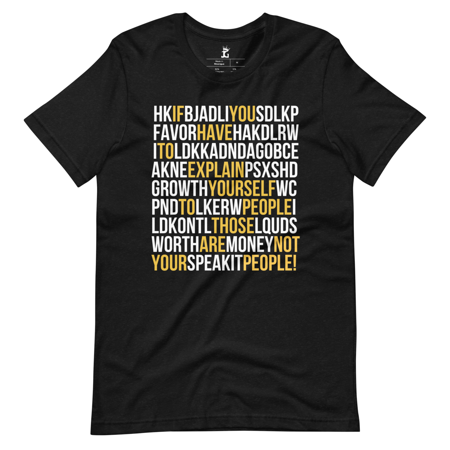 Exclusive Release: No Explanation T-shirt 