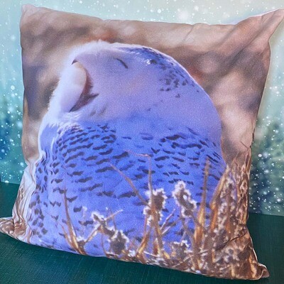 Pillow Cover - Snowy Owl