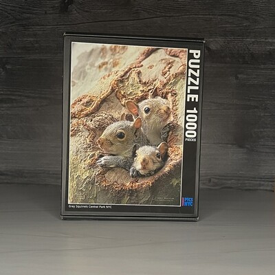 Grey Squirrel Family Puzzle