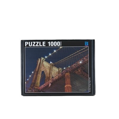 Brooklyn Bridge at Night Puzzle