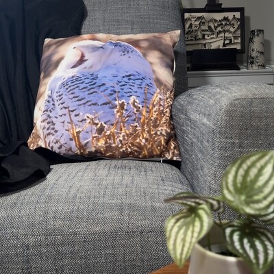 Pillow Cover - Snowy Owl