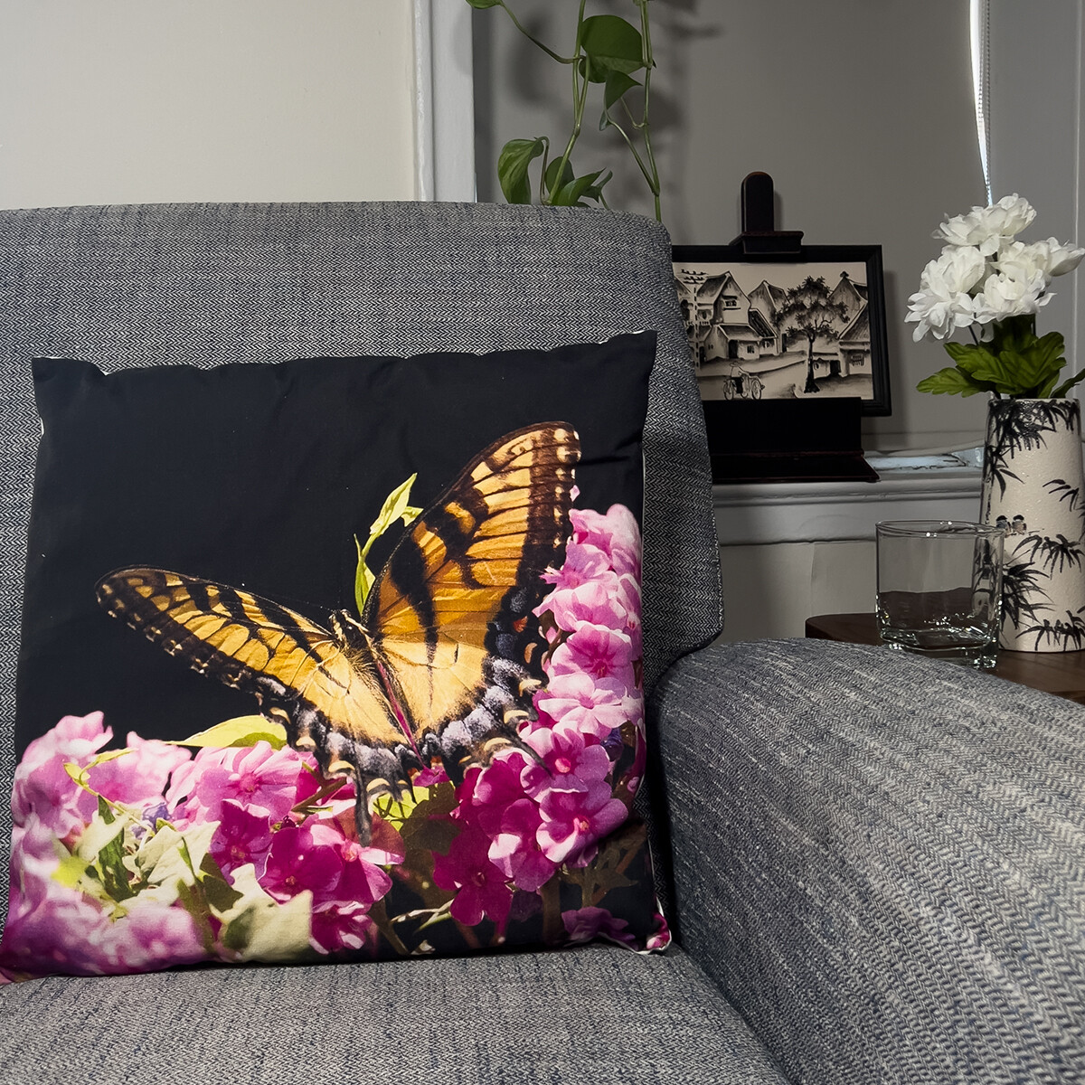 Pillow Cover - Butterfly