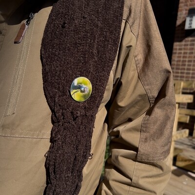 Metal Lapel Pin -Little Blue Heron