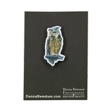 Metal Lapel Pin - Flaco the Eurasian Eagle-Owl