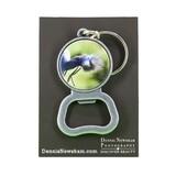 Bottle Opener Key Chain - Little Blue Heron