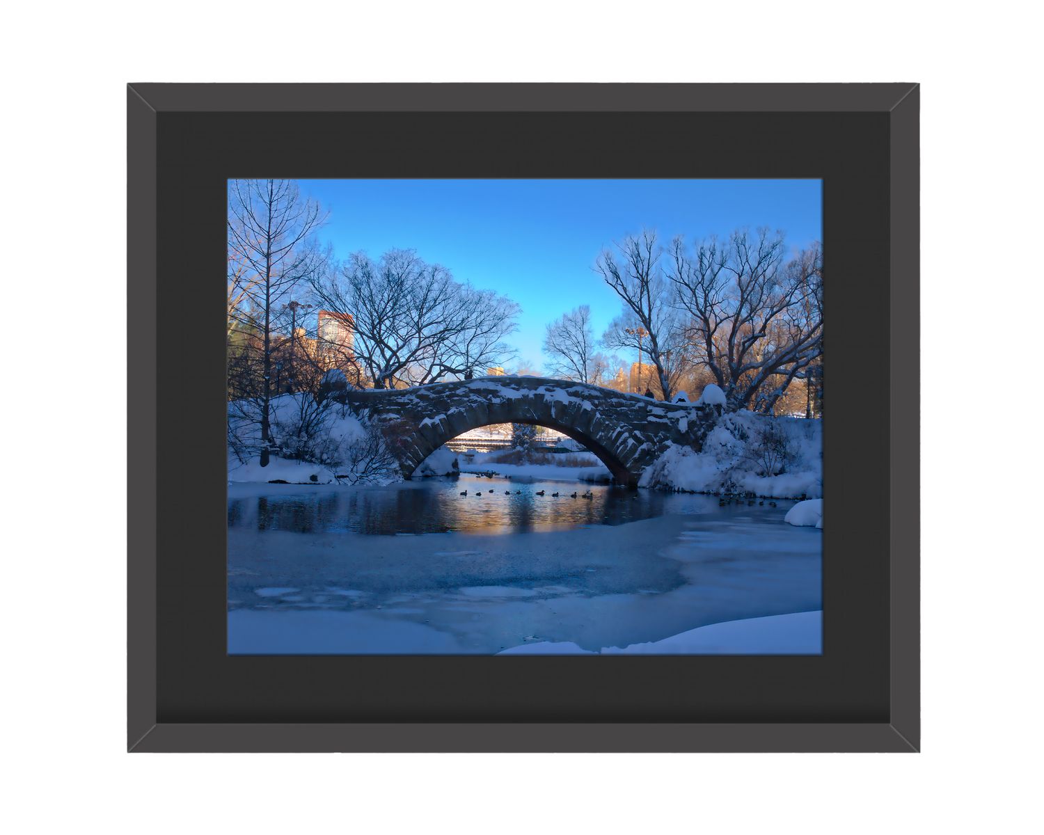 Gapstow Bridge Framed Print