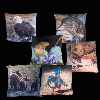 Pick Any Three Wildlife Pillow Covers Holiday Bundle