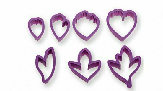 Set di tagliabiscotti - peonia Set di tagliabiscotti - peonia