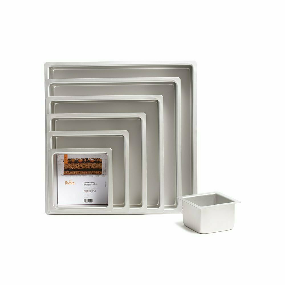 Teglia professionale quadrata - 20 x 20 x 10h  cm