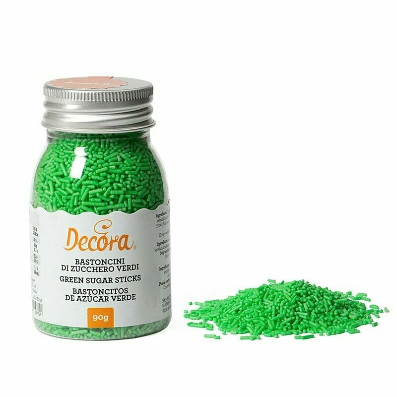 Bastoncini di zucchero - verde