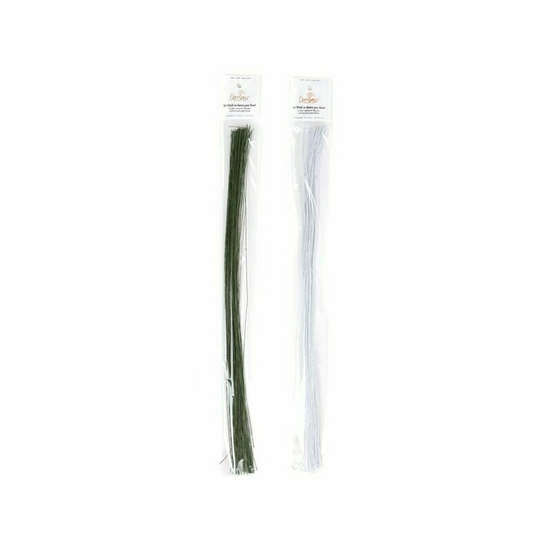 Steli per fiori verdi - 22 G