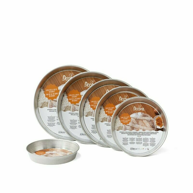 Stampo a bordo svasato / pastiera - 30 cm