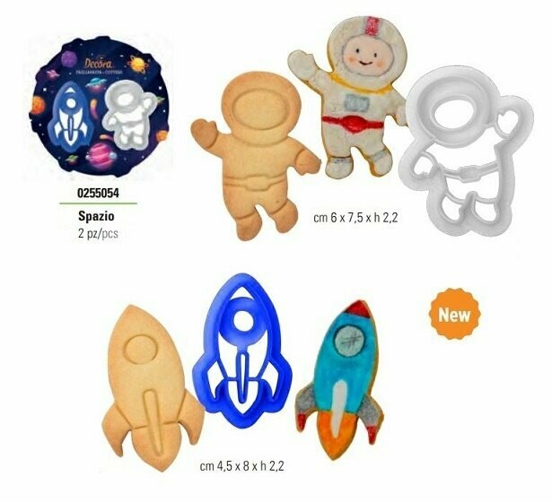 Set di tagliabiscotti - spazio