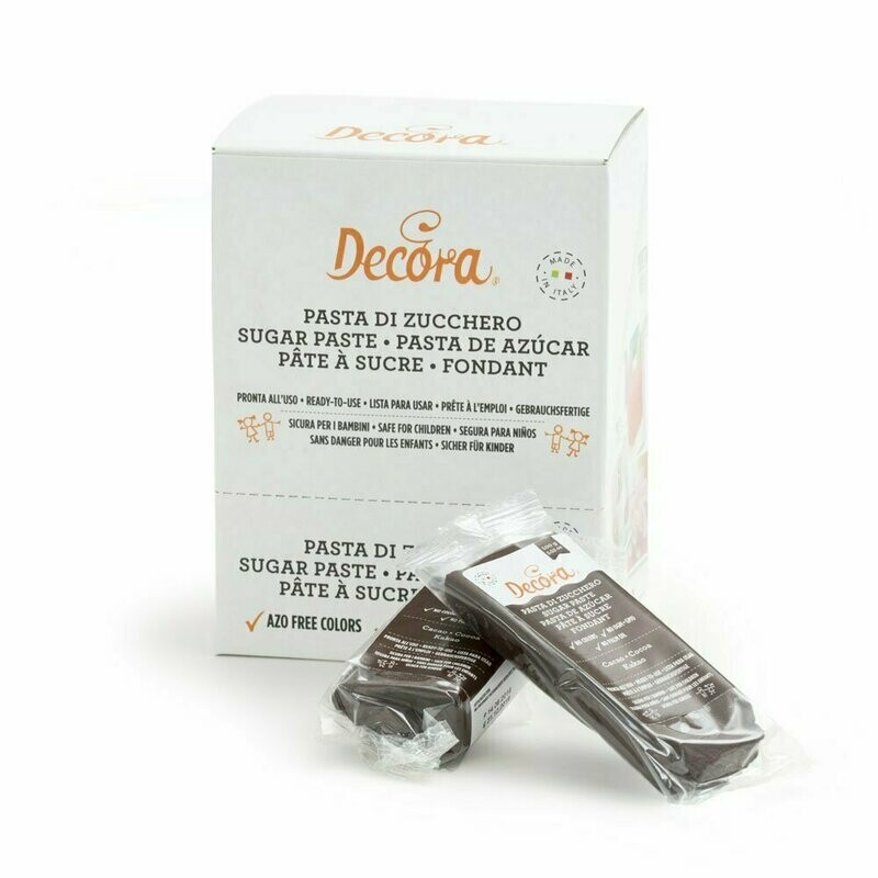 Pasta di zucchero 100 g - marrone cacao