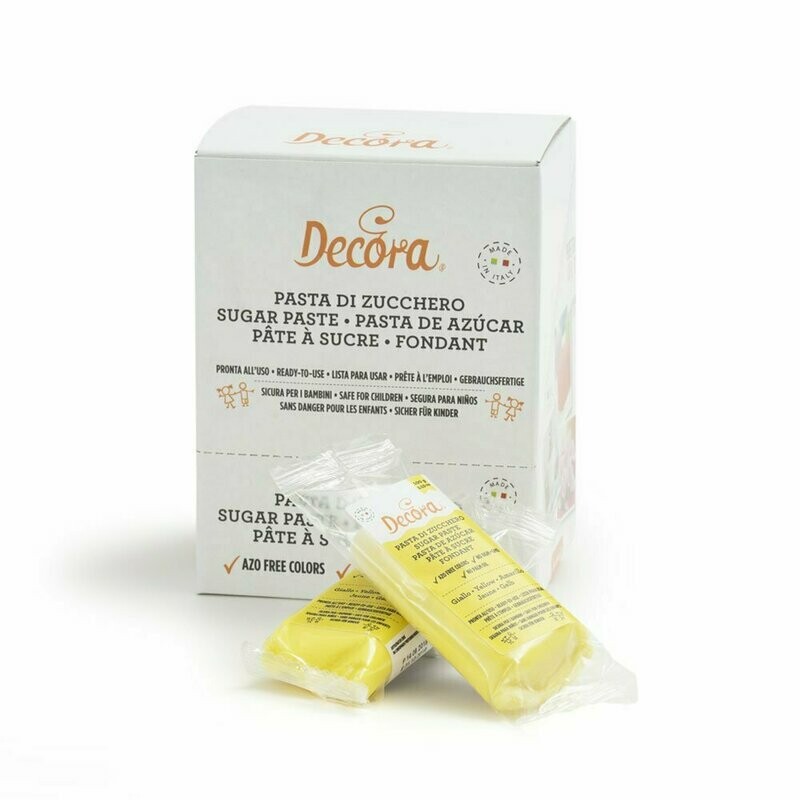 Pasta di zucchero 100 g - giallo