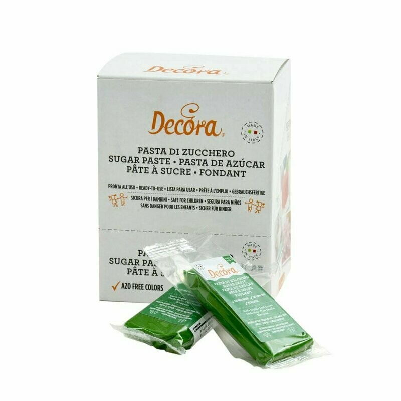 Pasta di zucchero 100 g - verde foglia