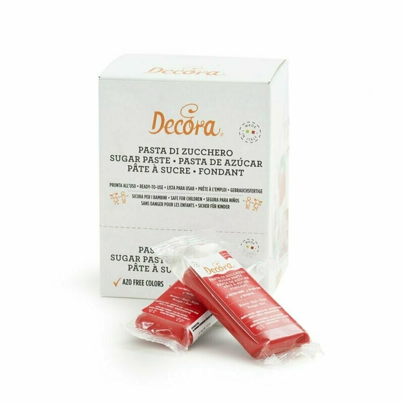 Pasta di zucchero 100 g - rosso