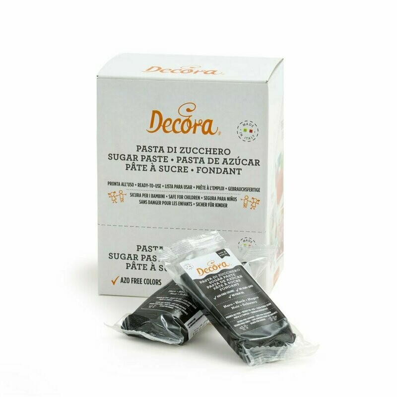 Pasta di zucchero 100 g - nero