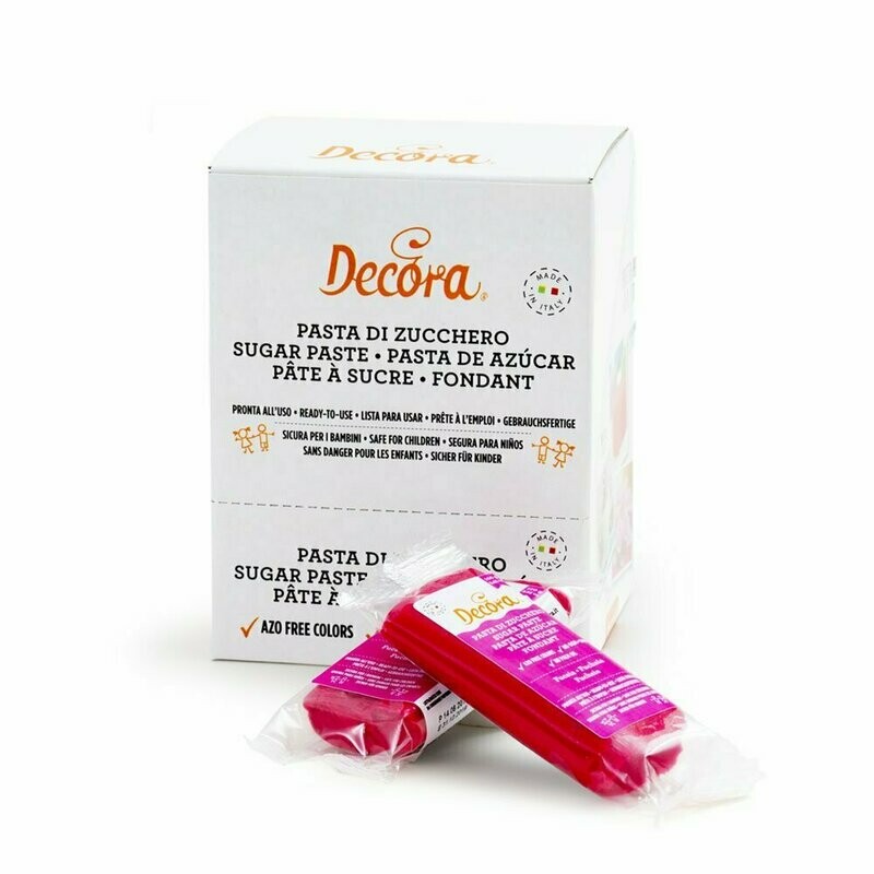 Pasta di zucchero 100 g - fucsia