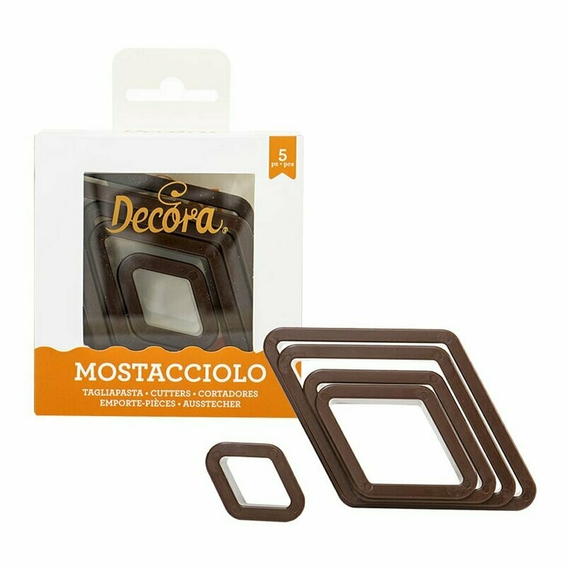 Set di tagliabiscotti - Rombo / Mostacciolo