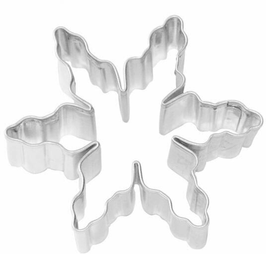 Tagliabiscotti - fiocco di neve ondulato