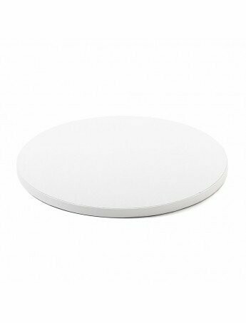 Sottotorta tondo rigido bianco - 33 x 1,2h cm