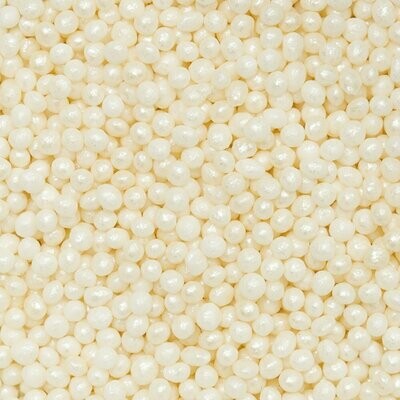 Perline di zucchero - bianco perla