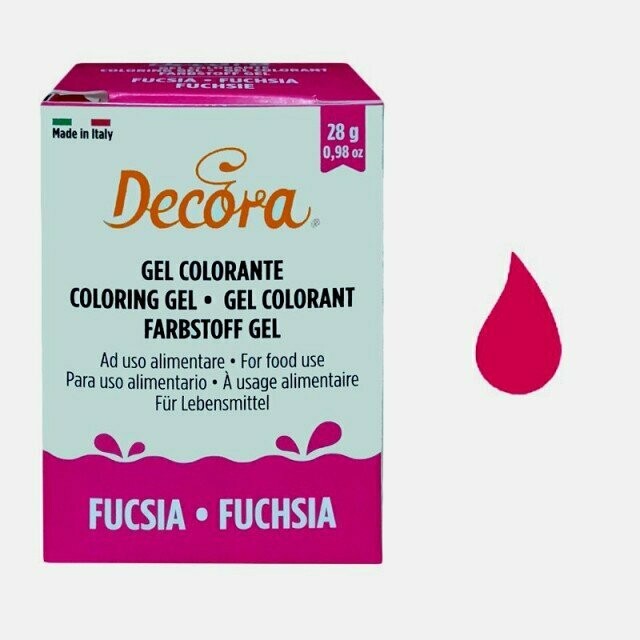 Colorante in gel Decora- fucsia
