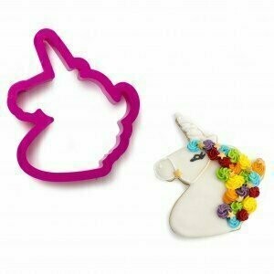 Tagliabiscotti testa unicorno