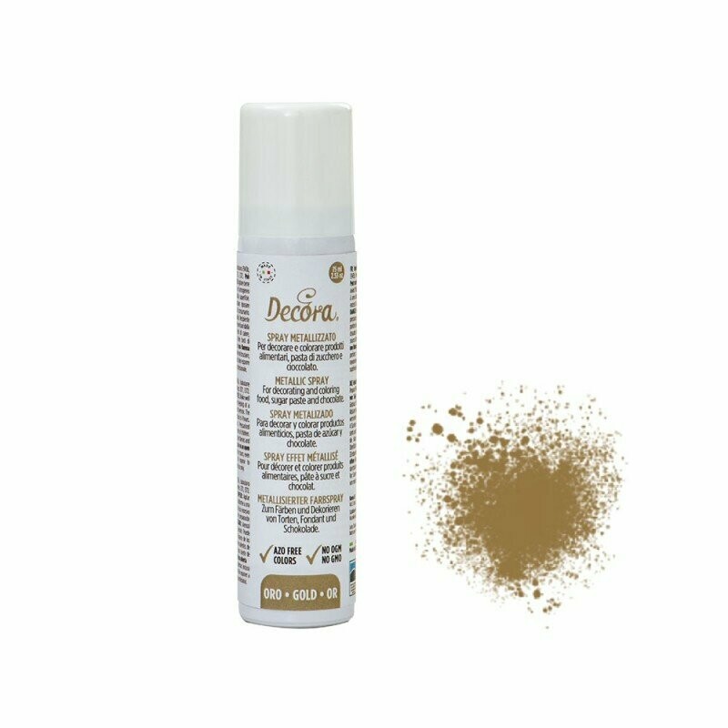 Colorante spray perlato - oro