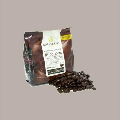 Cioccolato da copertura in gocce 400 g - fondente 54.5% Cioccolato da copertura in gocce 400 g - fondente 54.5%