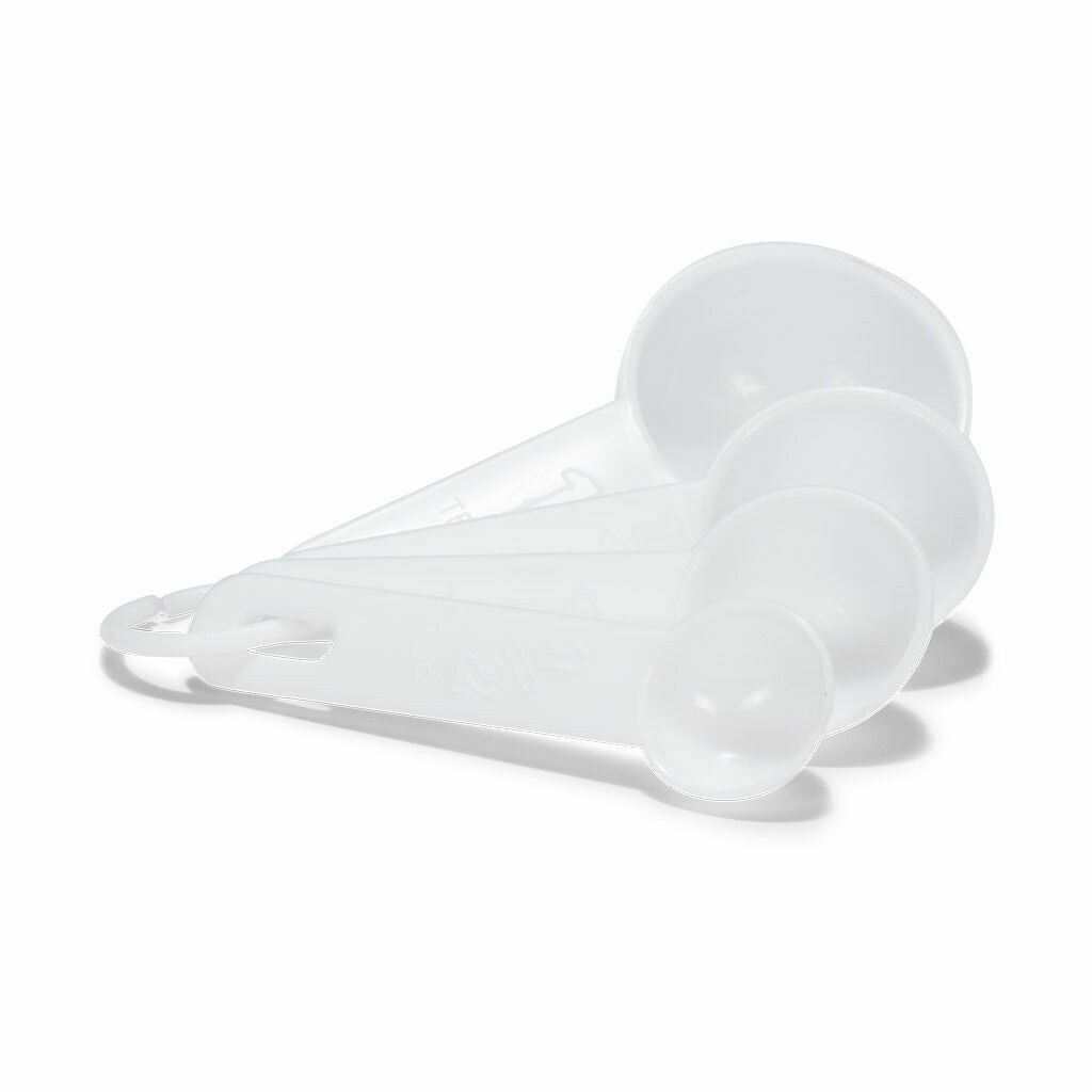 Set di 4 misurini Set di 4 misurini "spoon" in plastica