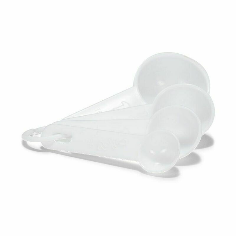 Set di 4 misurini Set di 4 misurini "spoon" in plastica