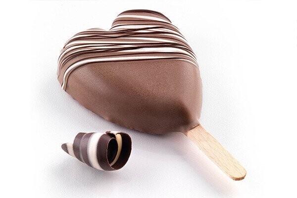 Stampo in silicone per gelato - Cuore