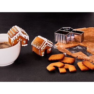 Tagliabiscotti - micro -casetta in 3D da tazza