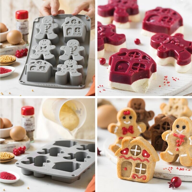 Stampo in silicone - Gingerbread Stampo in silicone - Gingerbread