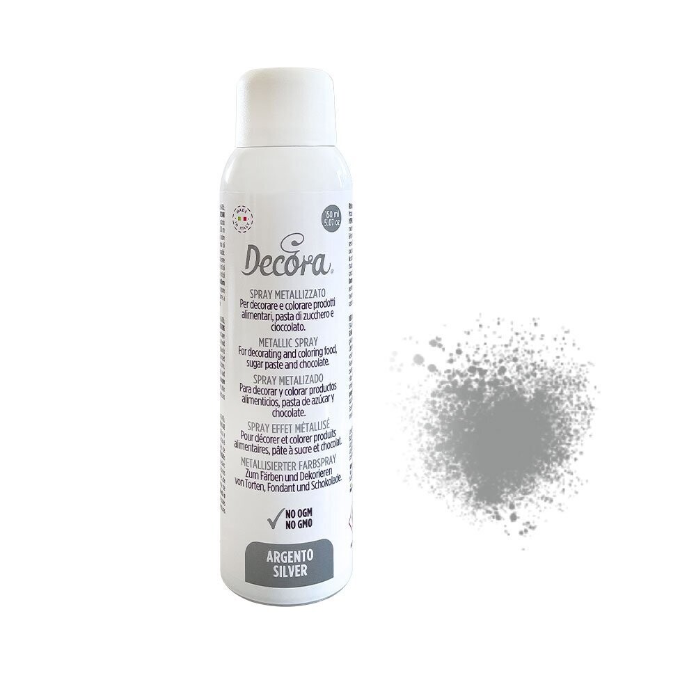 Colorante spray perlato - argento 150 ml