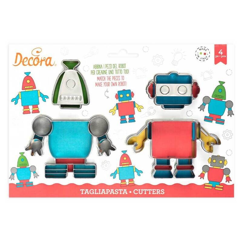 Set di tagliabiscotti - robot