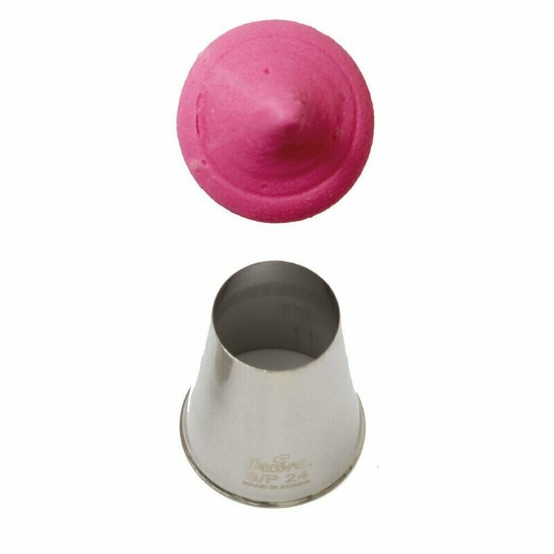 Beccuccio tondo a base larga - 18 mm